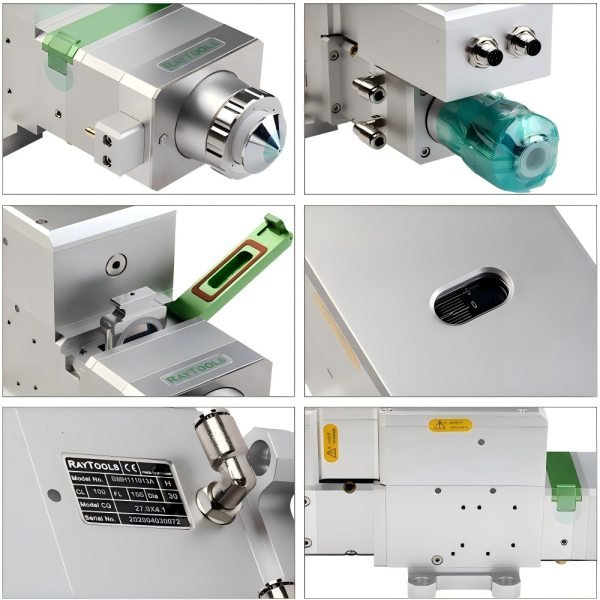 Raytools BM111 0-3.3kW Auto Focusing Fiber Laser Cutting Head 100:155 Raytool cutting head